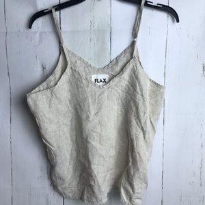 Flax Tops - Flax tank top Flax Tops - Flax tank top